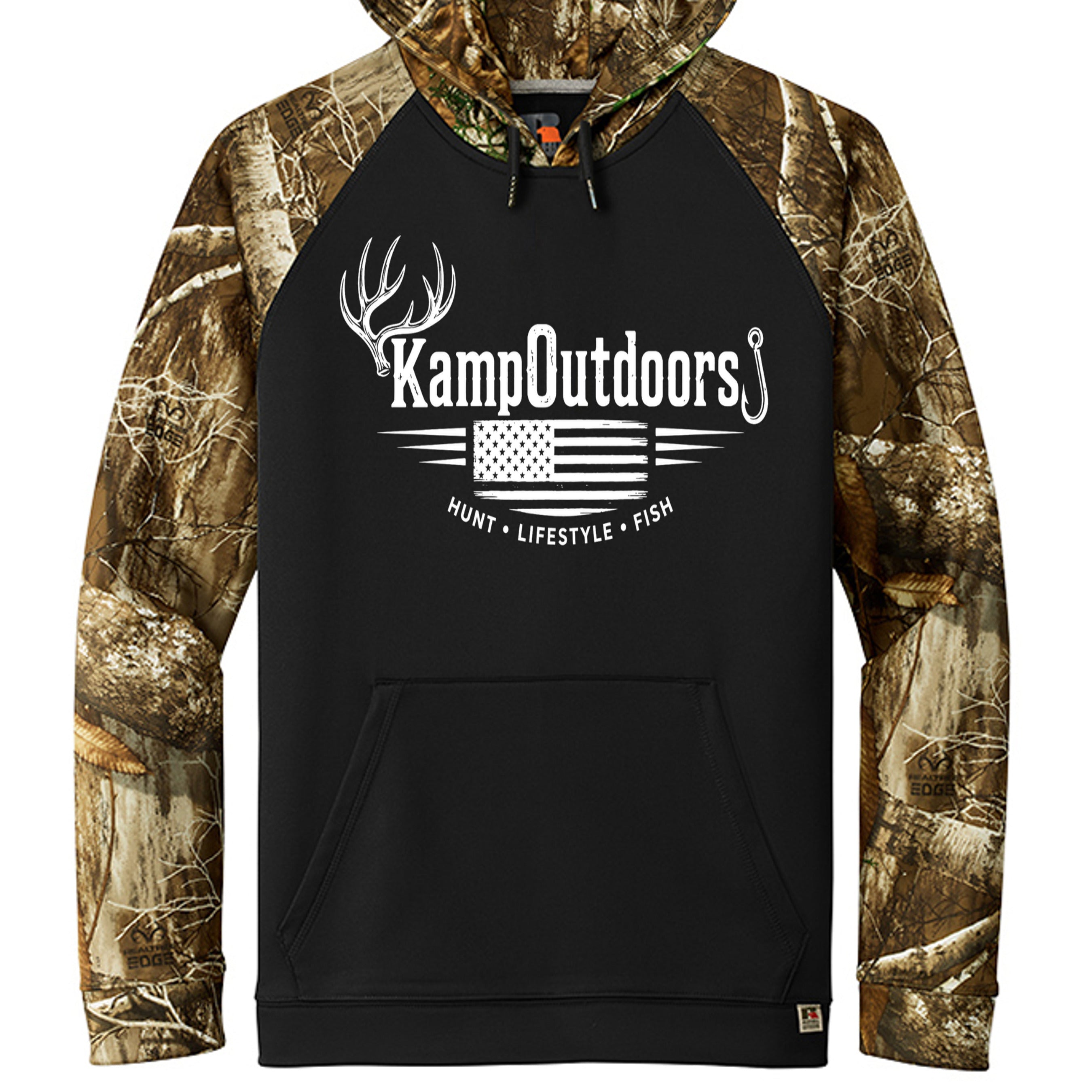 Black/ Realtree Edge - RU451 - FRONT