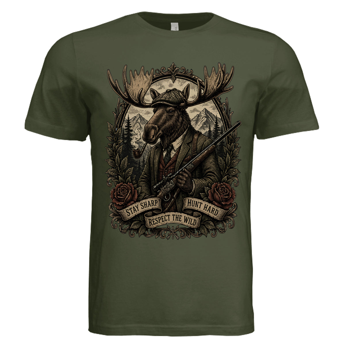 Military Green - 3001C - FRONT