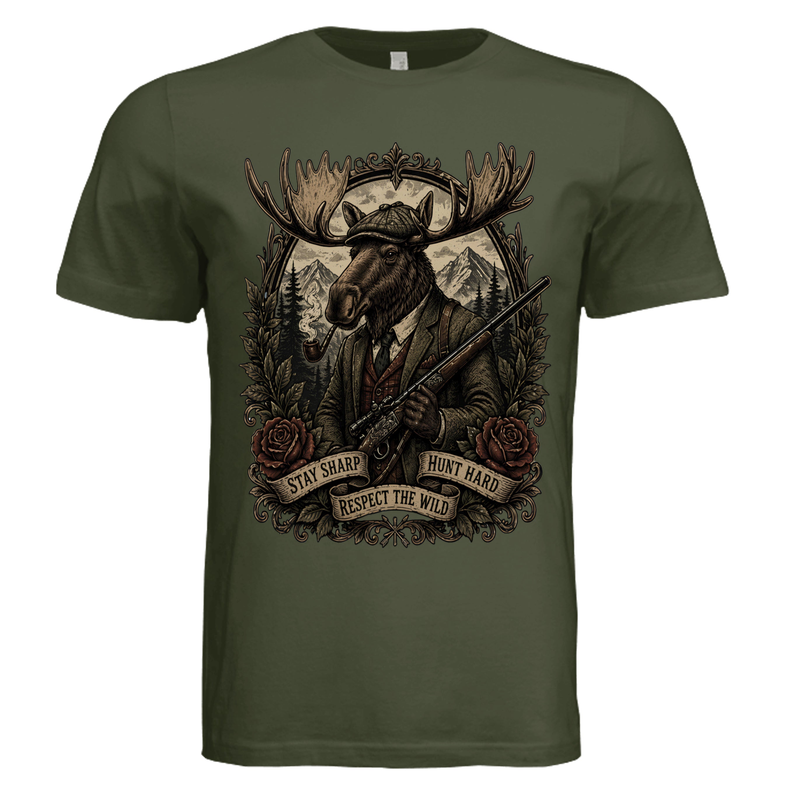 Military Green - 3001C - FRONT