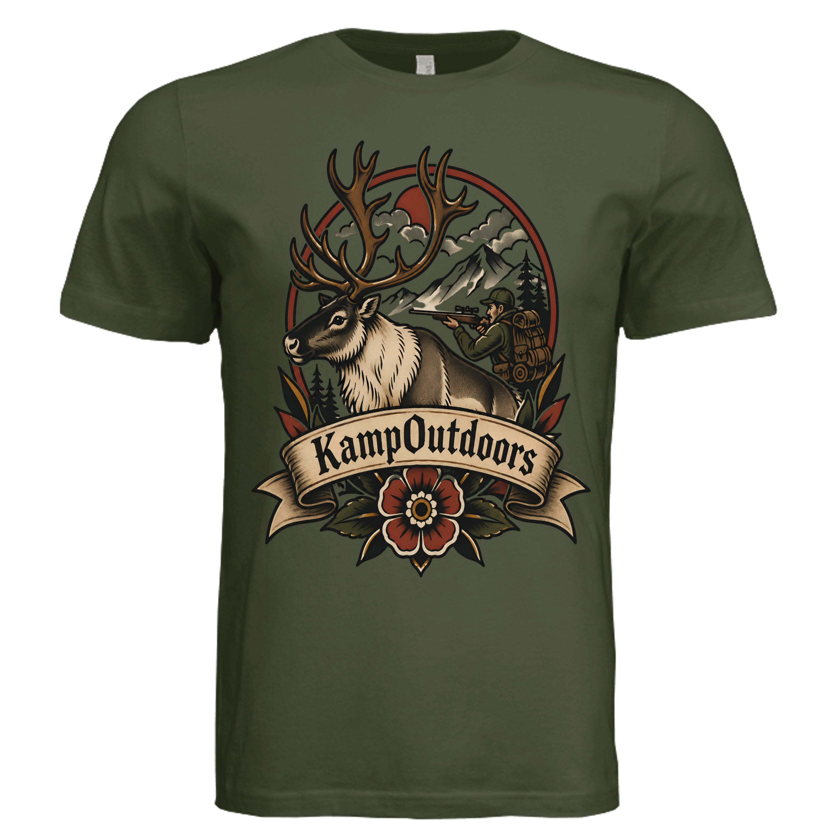 Military Green - 3001C - FRONT