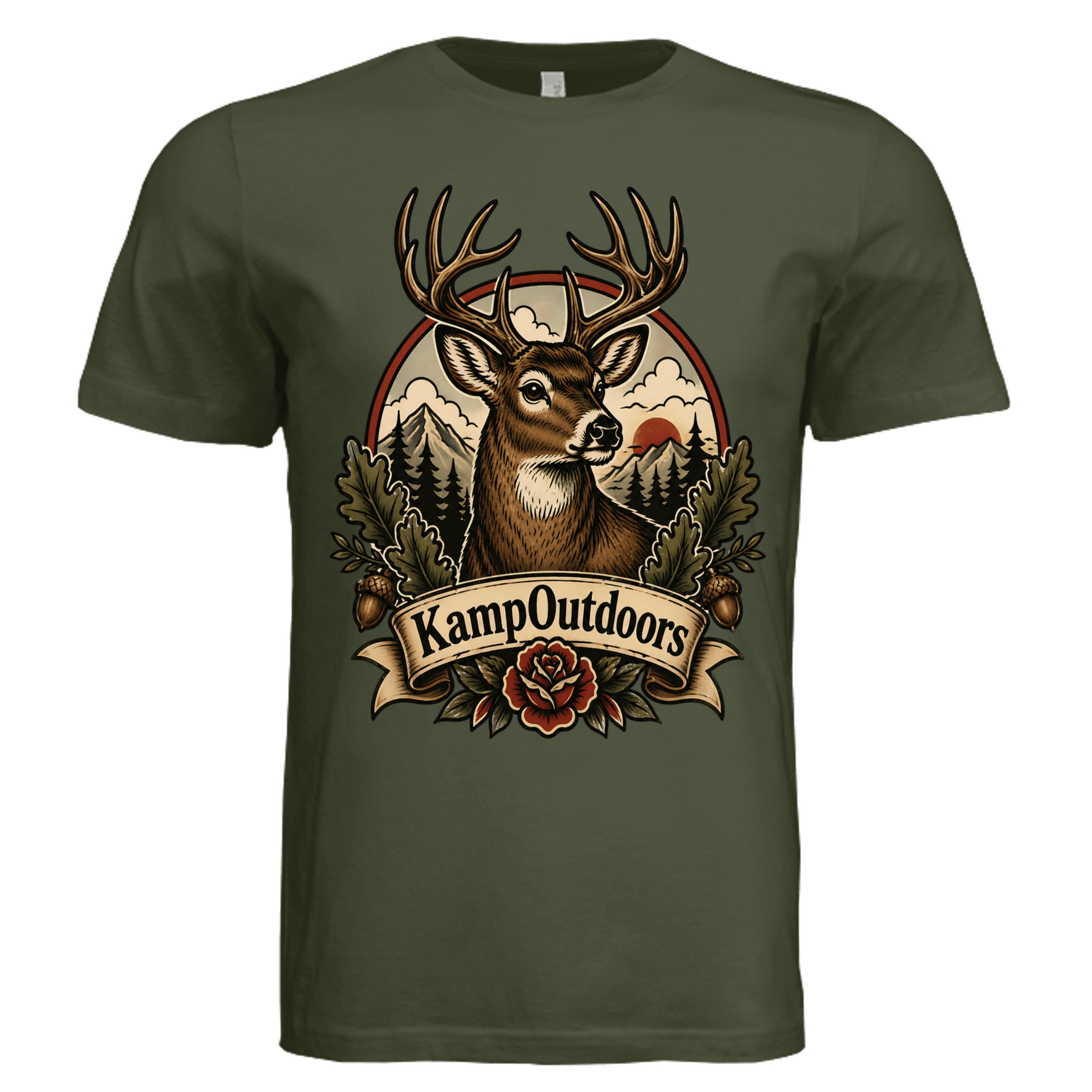 Military Green - 3001C - FRONT