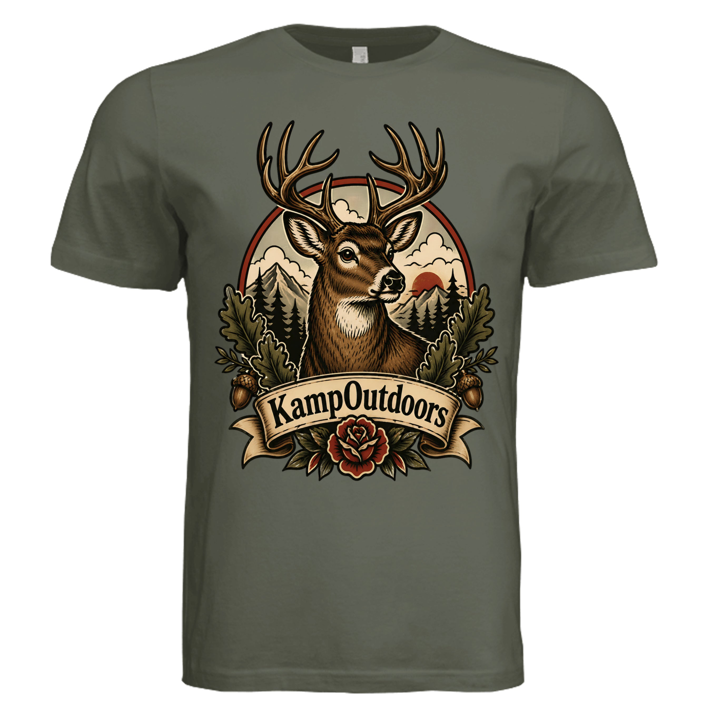 Dark Olive - 3001C - FRONT