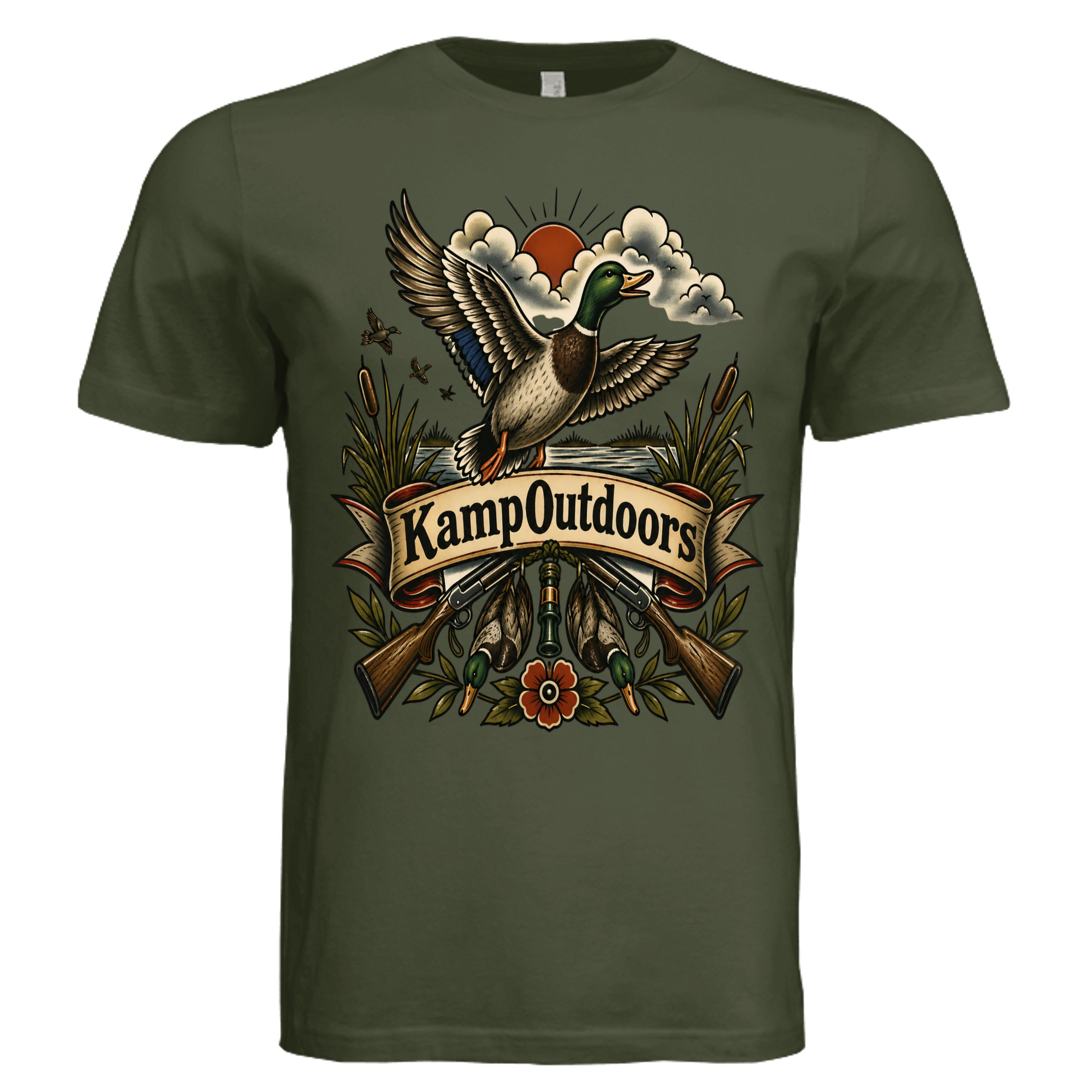 Military Green - 3001C - FRONT