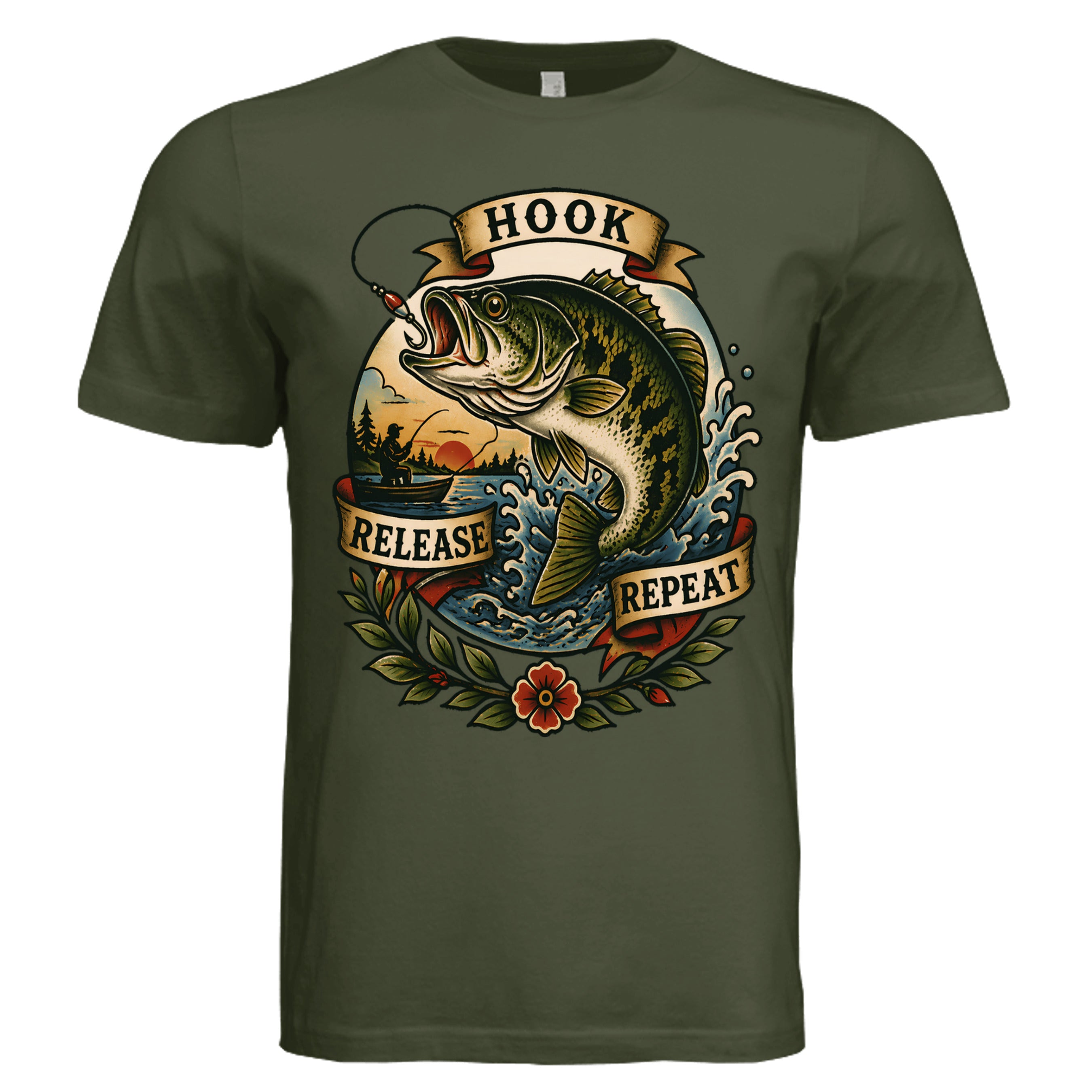 Military Green - 3001C - FRONT