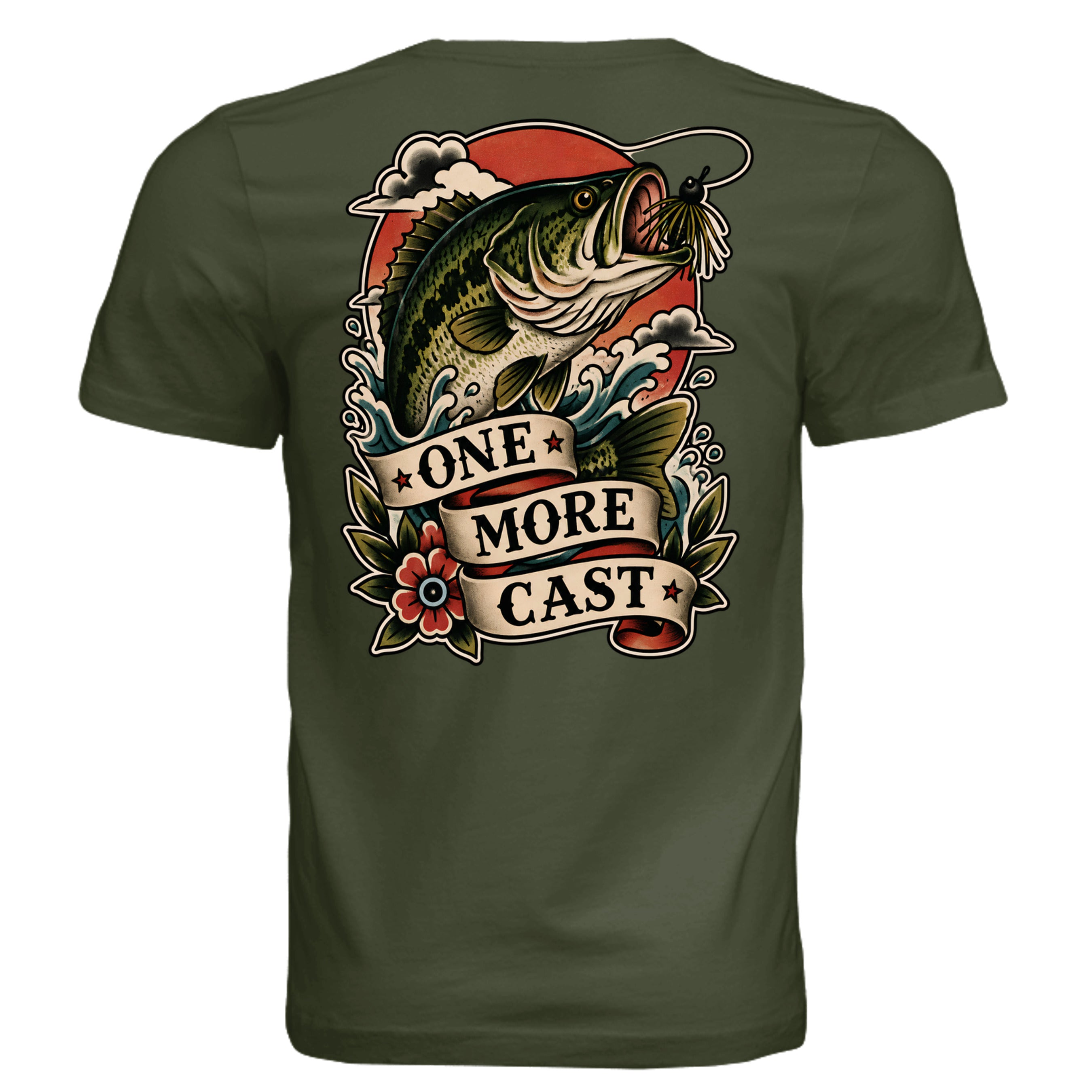 Military Green - 3001C - BACK