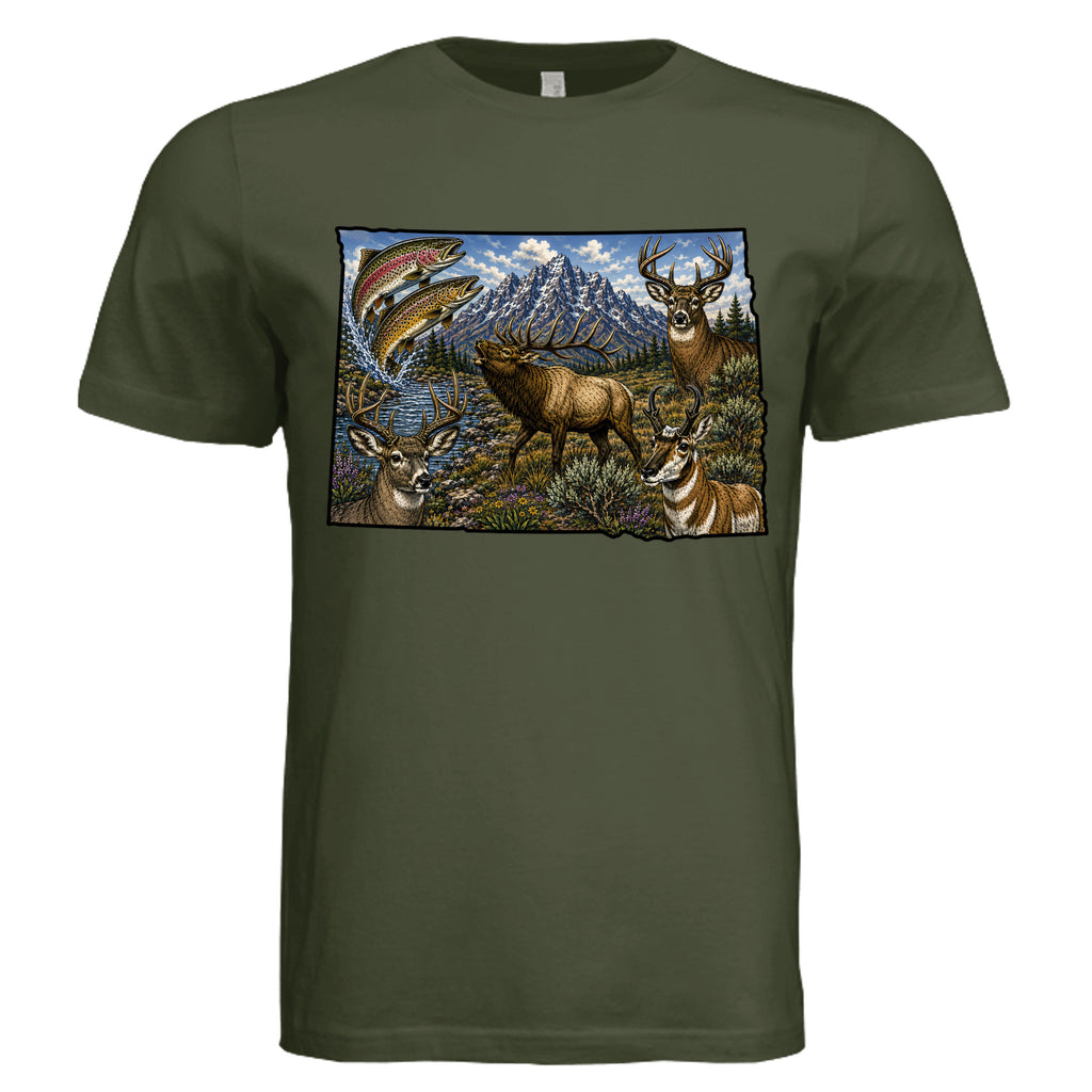 Military Green - 3001C - FRONT