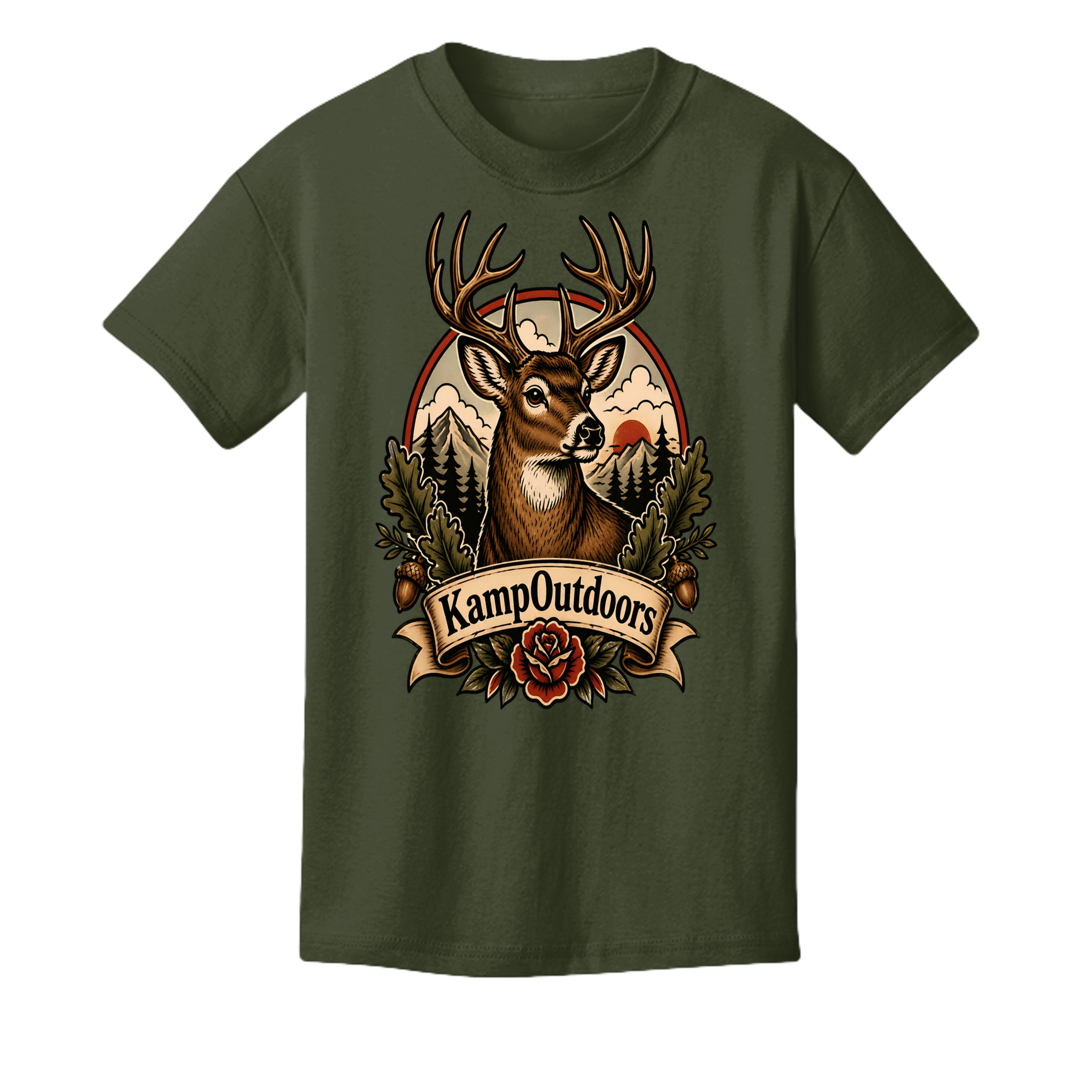 Military Green - 3001Y - FRONT