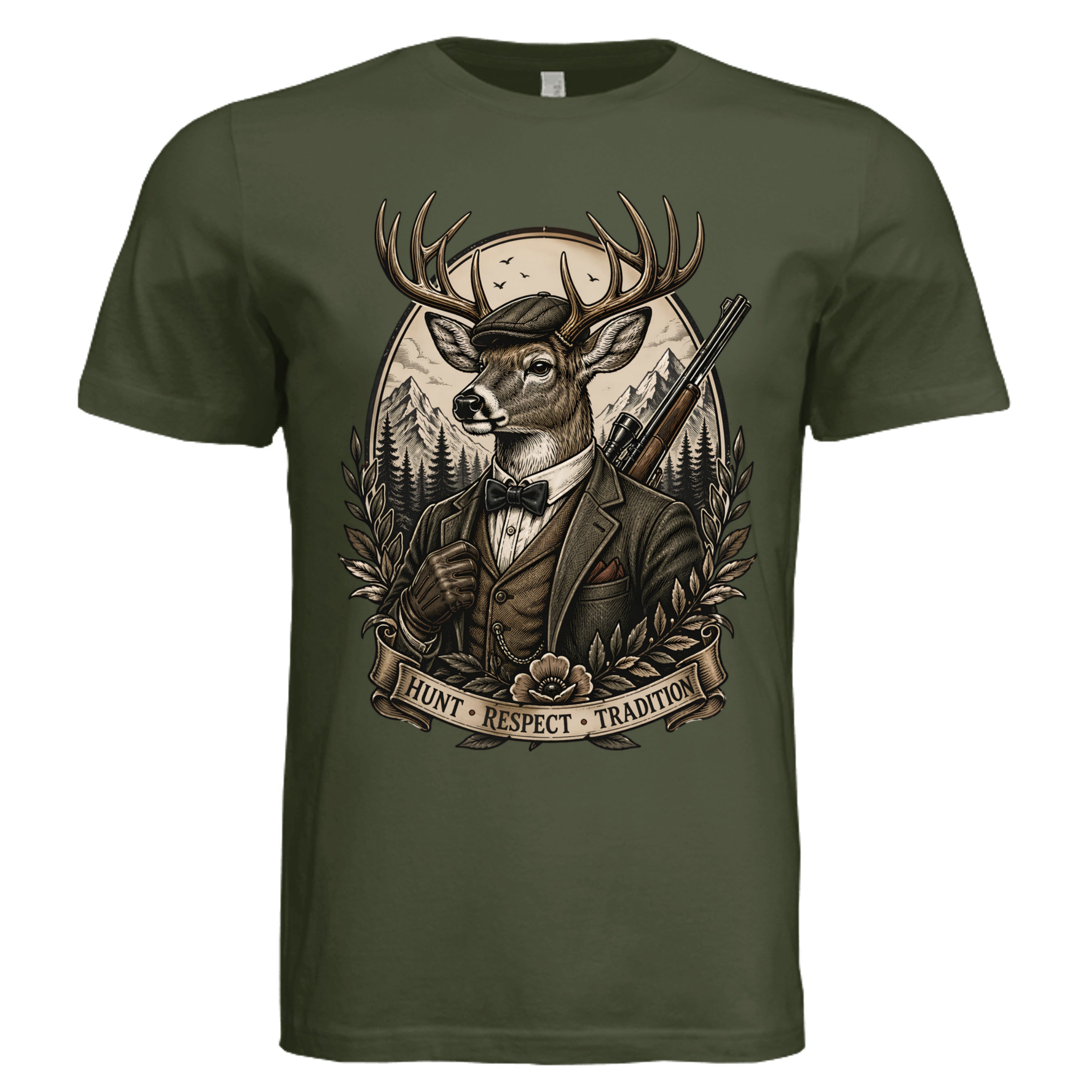 Military Green - 3001C - FRONT