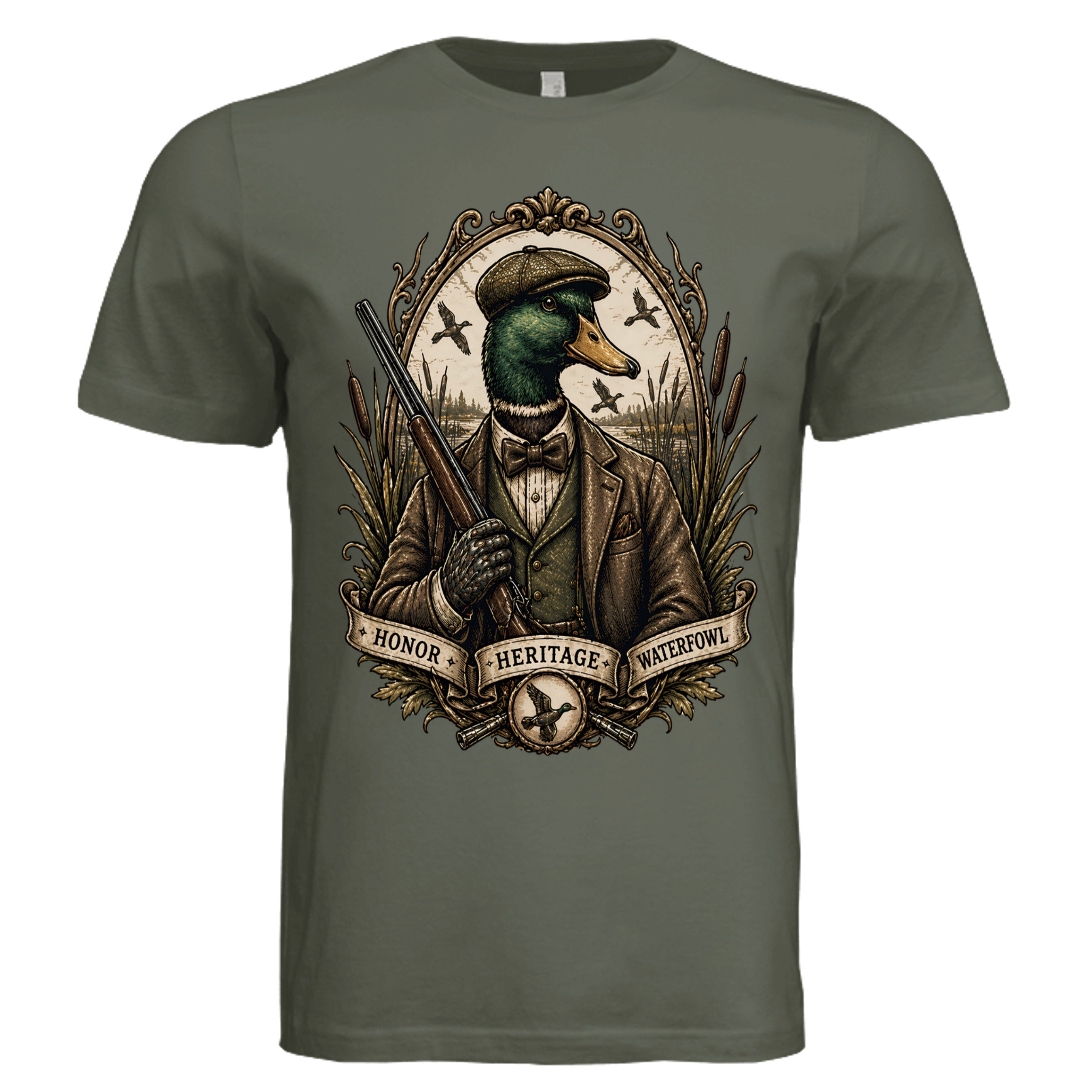 Dark Olive - 3001C - FRONT