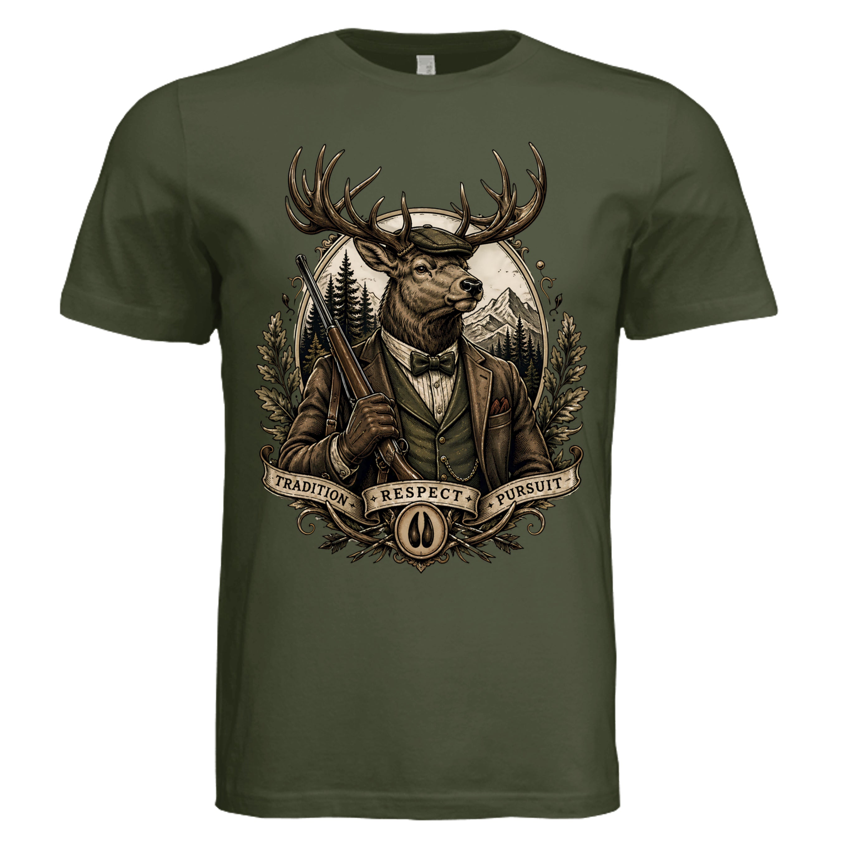 Military Green - 3001C - FRONT