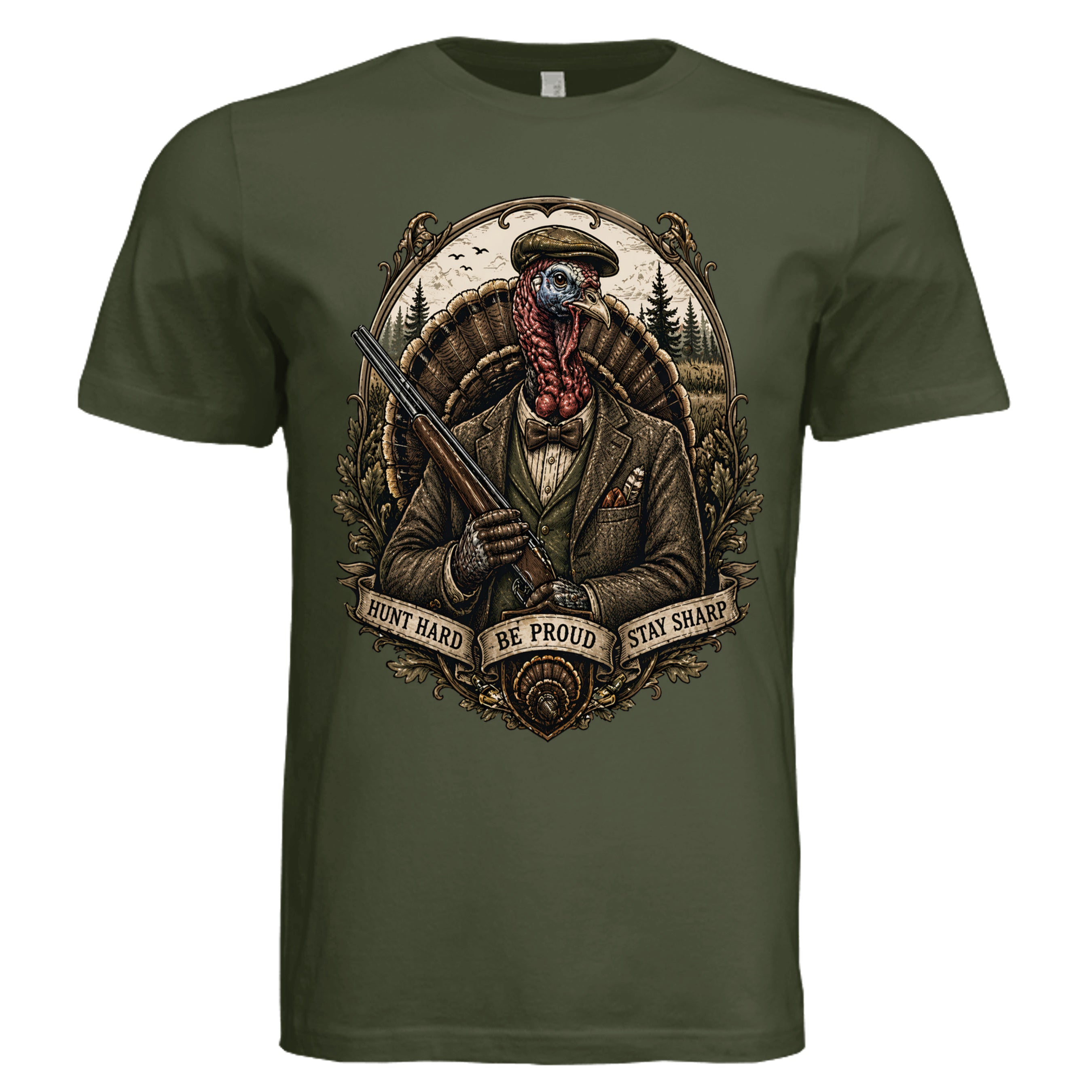 Military Green - 3001C - FRONT