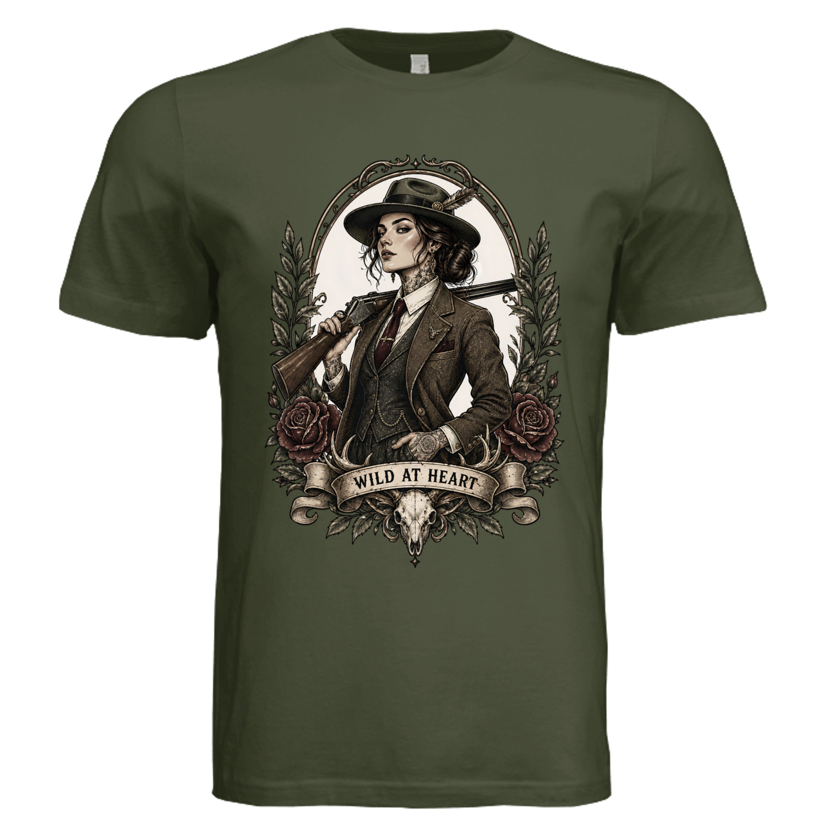 Military Green - 3001C - FRONT