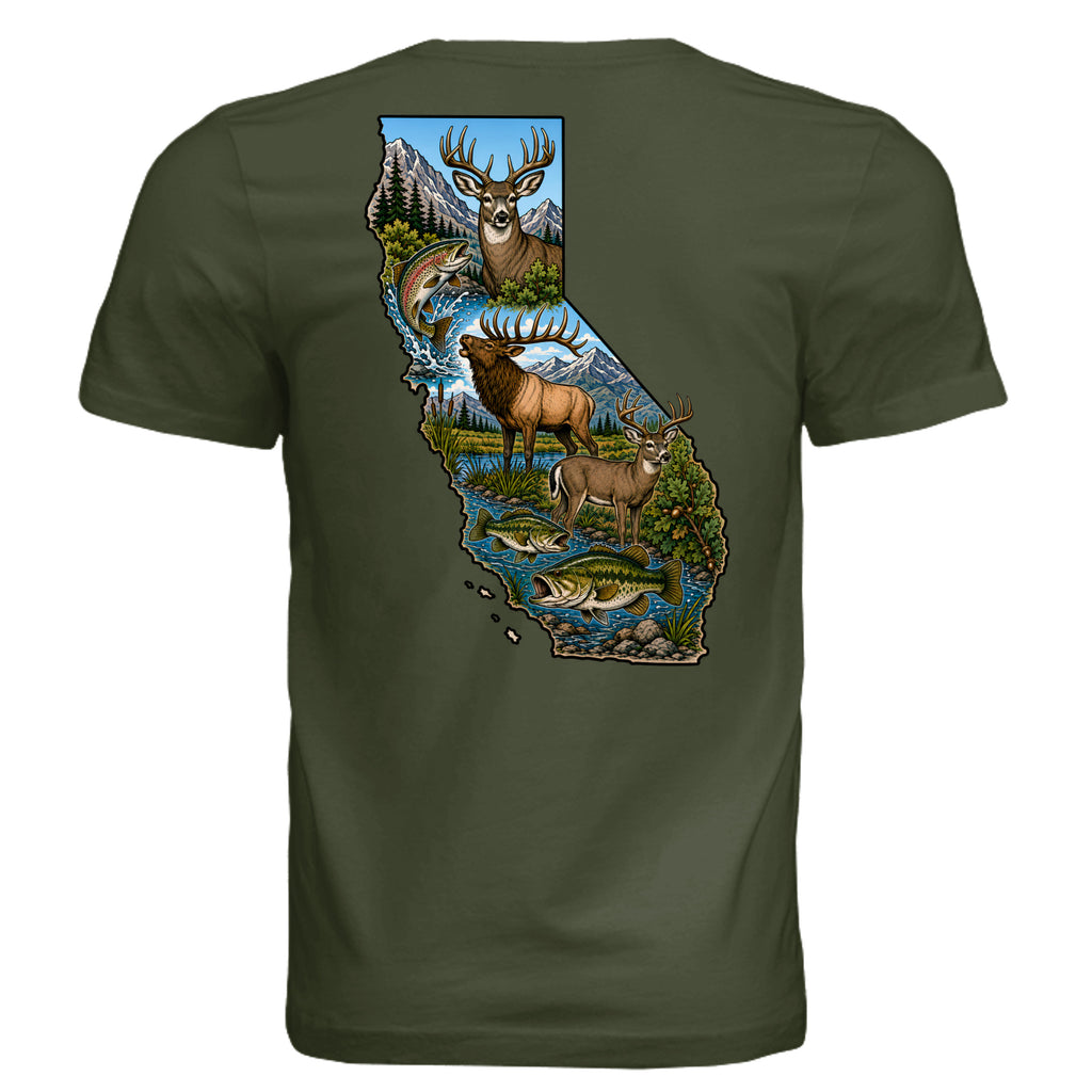 Military Green - 3001C - BACK