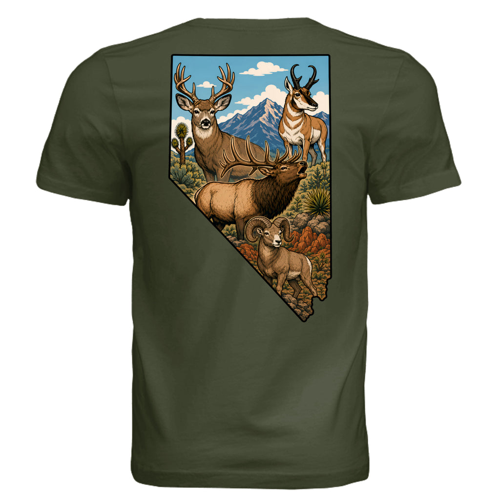 Military Green - 3001C - BACK