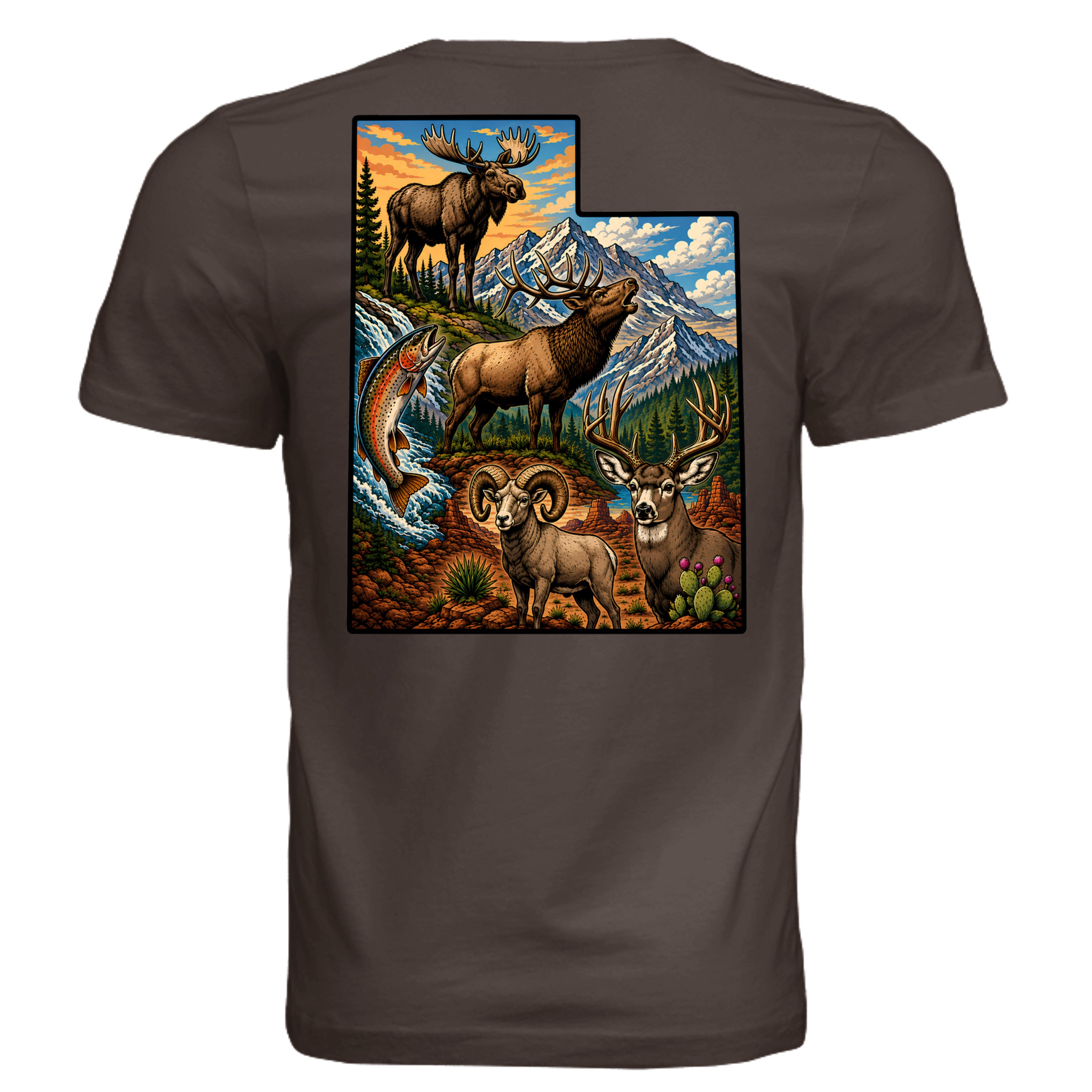 BROWN - 3001C - BACK