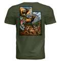 Military Green - 3001C - BACK