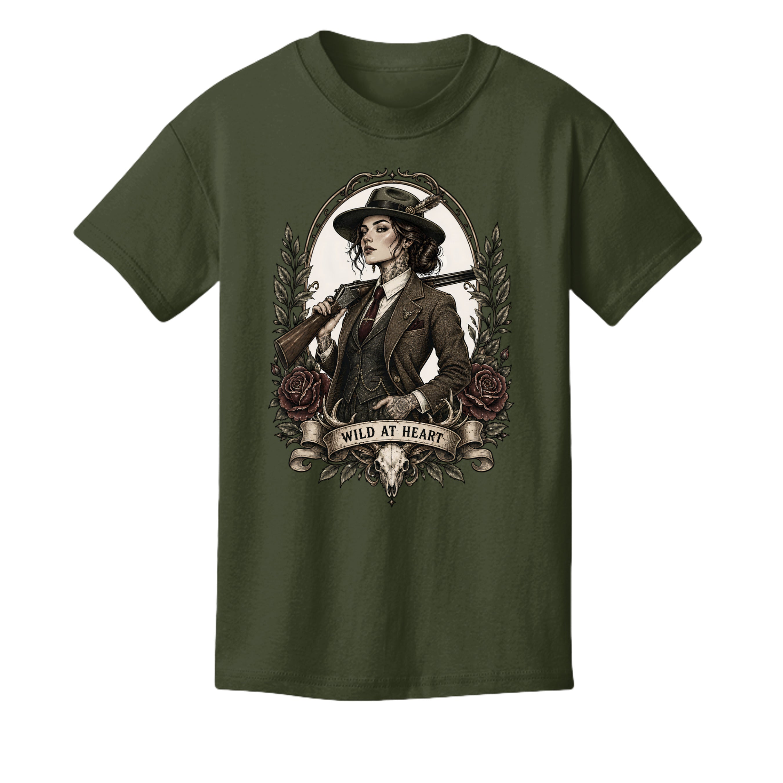 Military Green - 3001Y - FRONT